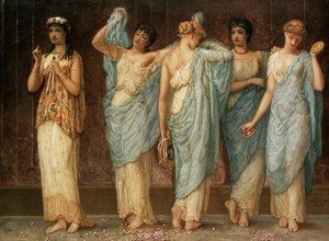 Ready for the Dance by Augustus Jules Bouvier